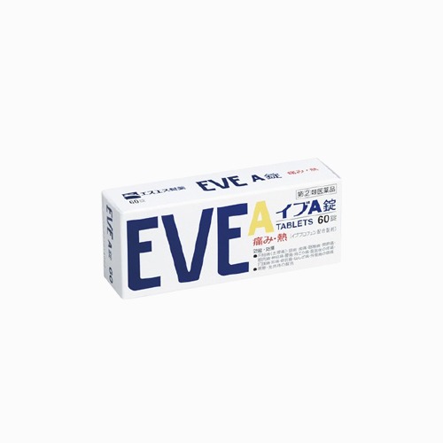 [SSP] EVE A, 이브 A 60정, 두통, 생리통, 치통 일본 대표 종합진통제